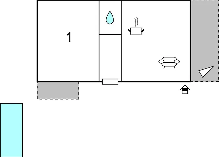 Appartamento 1 Bedroom Lovely In *